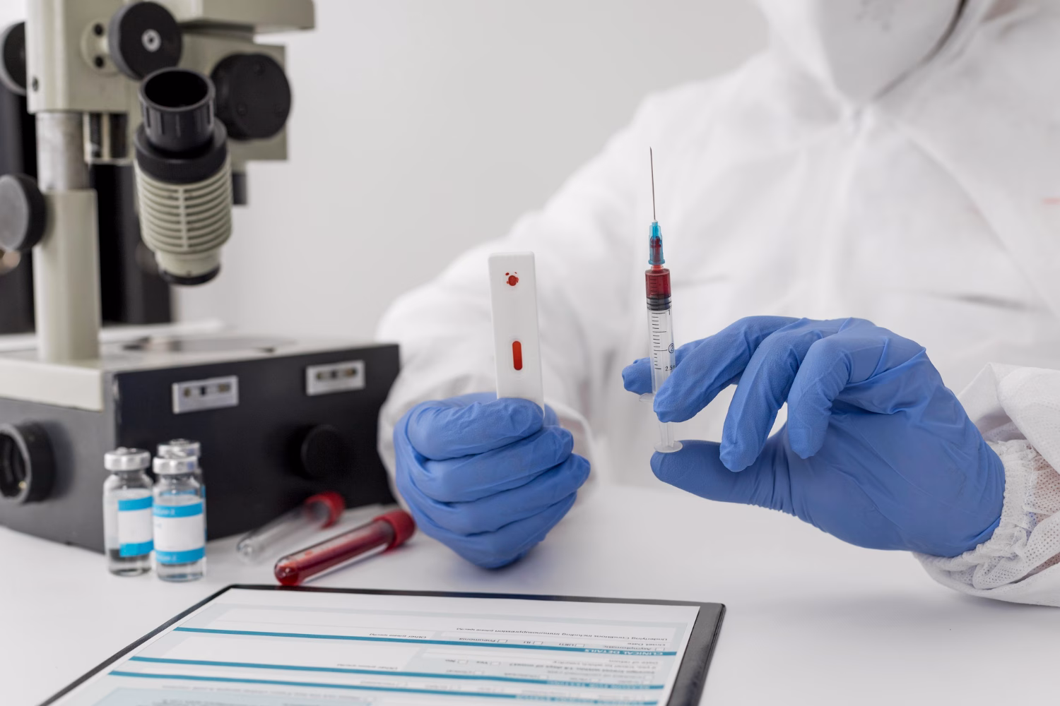 Blood Test at Home Dubai